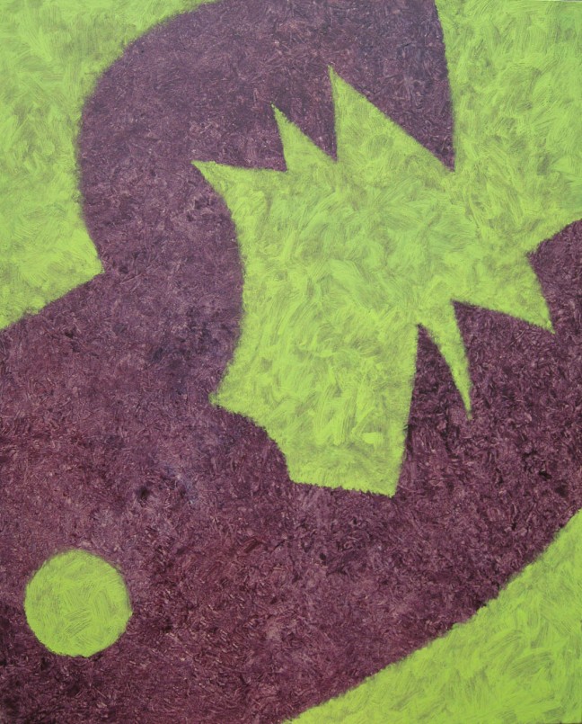 Chromotopie au croc色境-獠牙, 2009, 162 X 130 cm