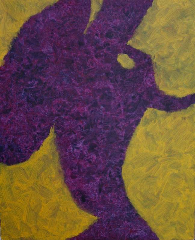 Dignitaire empourpré, 2009, 100 X 81 cm色境-紫袍显贵